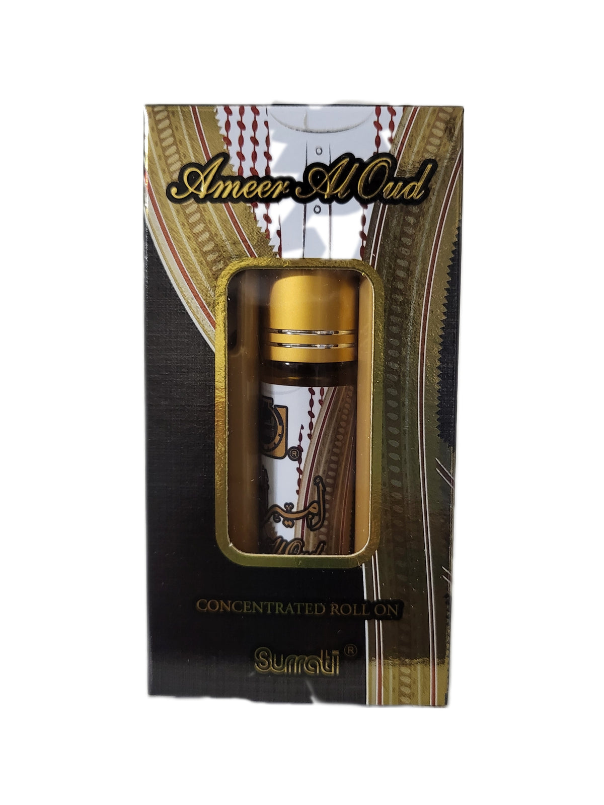 Surrati Oud Oil Perfume Attar: 6ml Roll-on Concentrated Perfumes