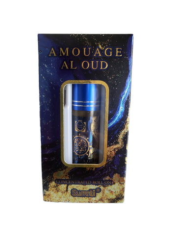 Surrati Oud Oil Perfume Attar: 6ml Roll-on Concentrated Perfumes