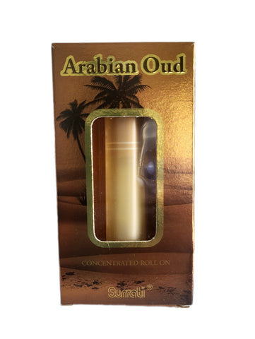 Surrati Oud Oil Perfume Attar: 6ml Roll-on Concentrated Perfumes