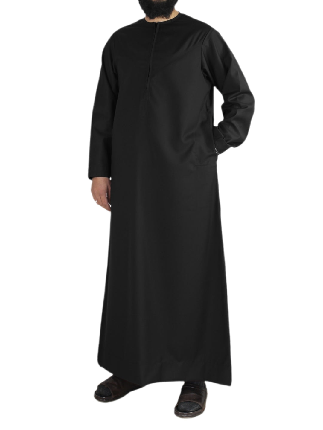 Men's Omani Thobe with Full Sleeve (1-Color Set size 52-60)