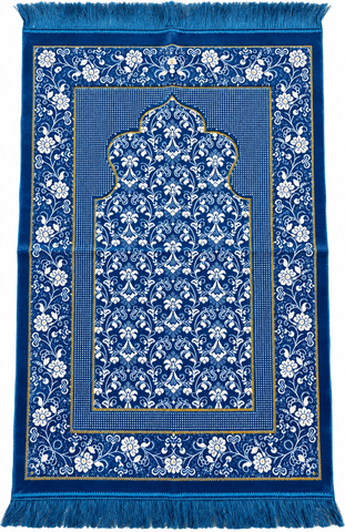 Premium Islamic Prayer Rug – Muslim Salah Mat for Namaz, Daily Prayer & Ramadan Gift