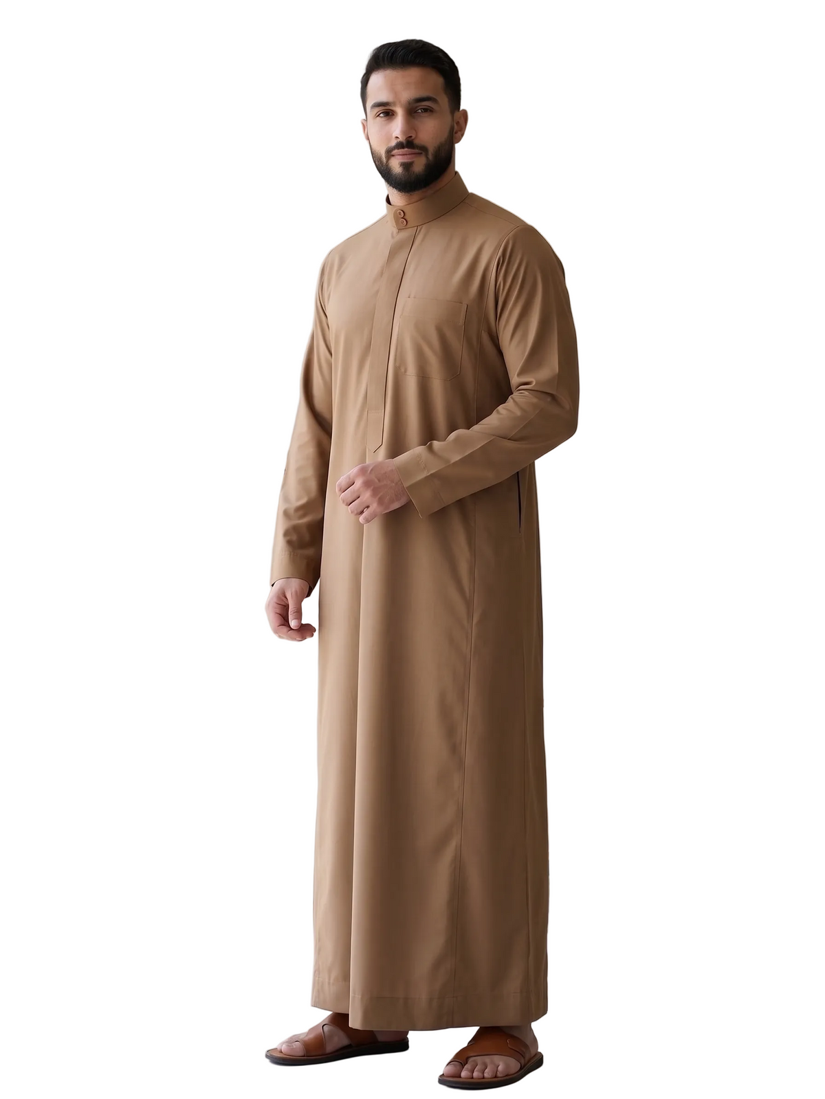 Men's Thobe: Saudi Arabian Daffah Style