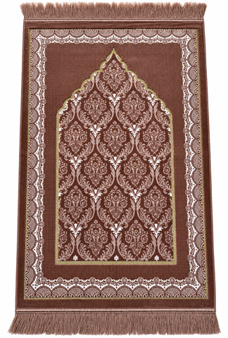 Premium Islamic Prayer Rug – Muslim Salah Mat for Namaz, Daily Prayer & Ramadan Gift