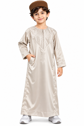 Boy's Omani Emirati Style Thobe for Kid's