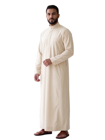 Men's Thobe: Saudi Arabian Daffah Style
