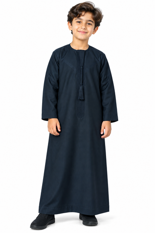 Kid's Boy's Omani Thobe with Tassel