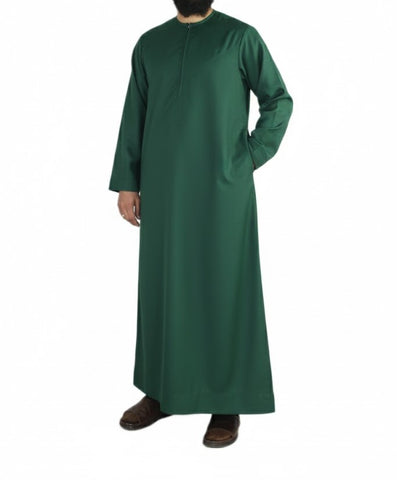 Men's Omani Thobe with Full Sleeve (1-Color Set size 52-60)