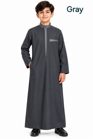 Kid's/Boys' Designer Thobe saudi style Collection-1