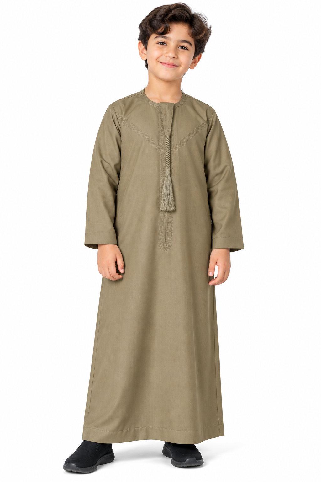 Kid's Boy's Omani Thobe with Tassel