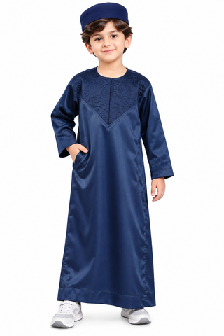 Boy's Omani Emirati Style Thobe for Kid's