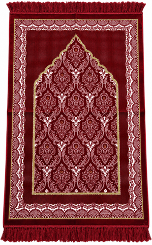 Premium Islamic Prayer Rug – Muslim Salah Mat for Namaz, Daily Prayer & Ramadan Gift