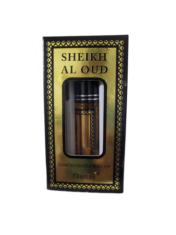 Surrati Oud Oil Perfume Attar: 6ml Roll-on Concentrated Perfumes