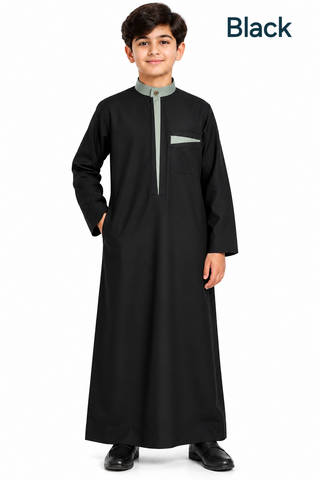 Kid's/Boys' Designer Thobe saudi style Collection-1