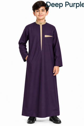 Kid's/Boys' Designer Thobe saudi style Collection-1