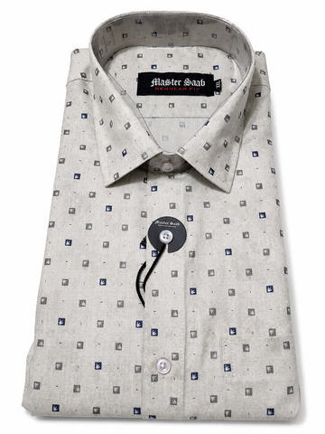 Men's 100% Pure Cotton Regular Asian slim fit Casual Check Shirts -Single Pocket long sleeve