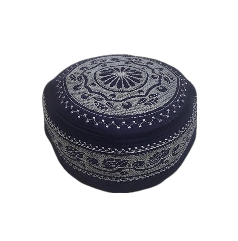 Men's Embroidery Islamic Prayer Kufi/Cap- (Size-58cm)-Collection-1
