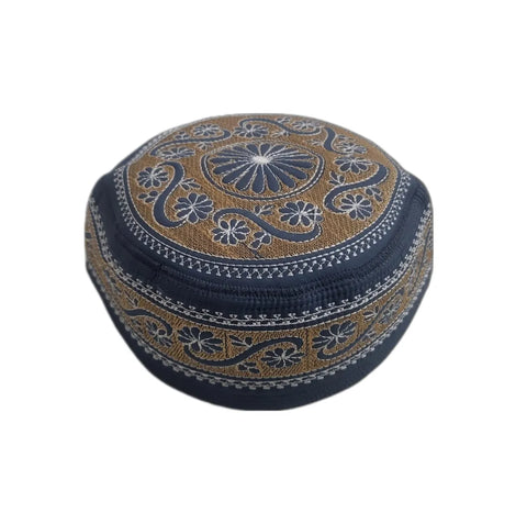 Men's Embroidery Islamic Prayer Kufi/Cap- (Size-59cm)-Collection-2