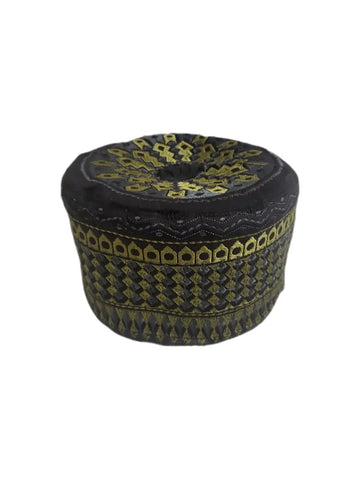 Man's Omani Embroidered prayer kufi/hat