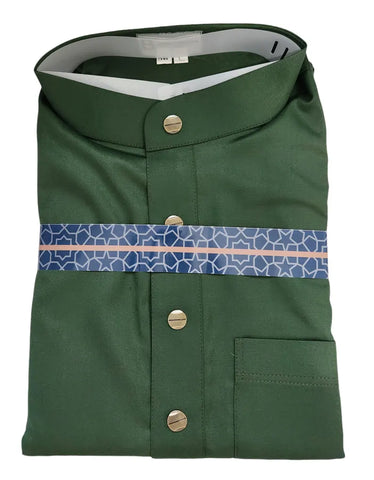 Men's Saudi Style Thobe with full sleeve Ju