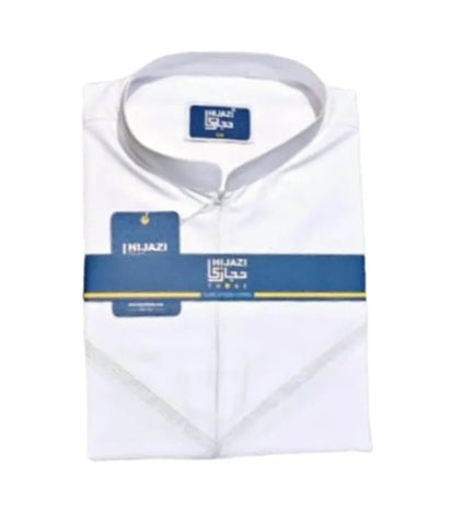 Men’s half Sleeve Thobe Saudi Style – Islamic Arabic Modest Wear