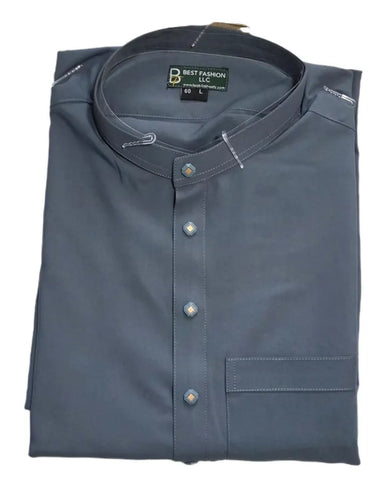 Men’s Saudi Style Thobe – Elegant Arabic Islamic Robe, Timeless Design for Everyday & Prayer
