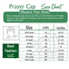 Wool Kufi Cap | Islamic Embroidered Prayer Cap