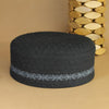 Wool Kufi Cap | Islamic Embroidered Prayer Cap
