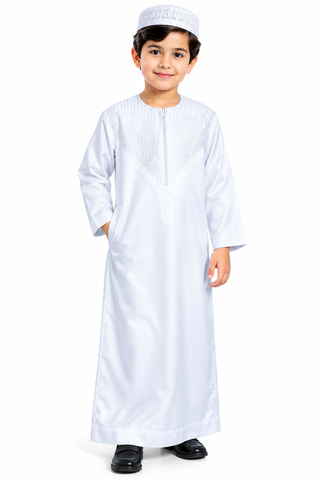 Boy's Omani Emirati Style Thobe for Kid's