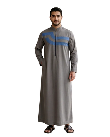 Men's Islamic Designer Thobe/jubbah Collection-1