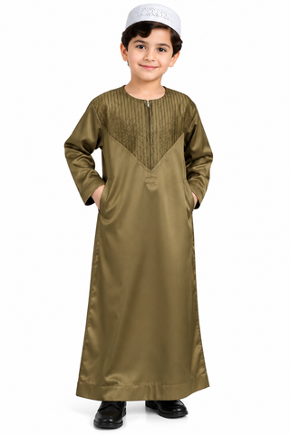 Boy's Omani Emirati Style Thobe for Kid's