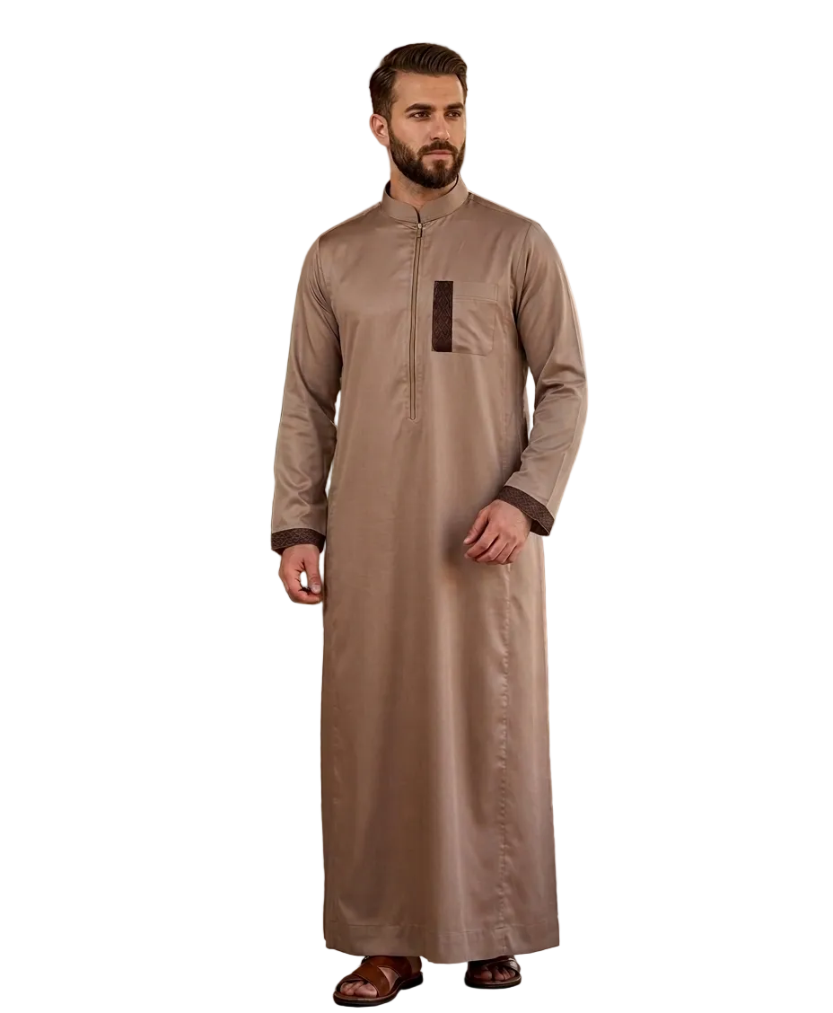 Men's Islamic Designer Thobe/jubbah Collection-2